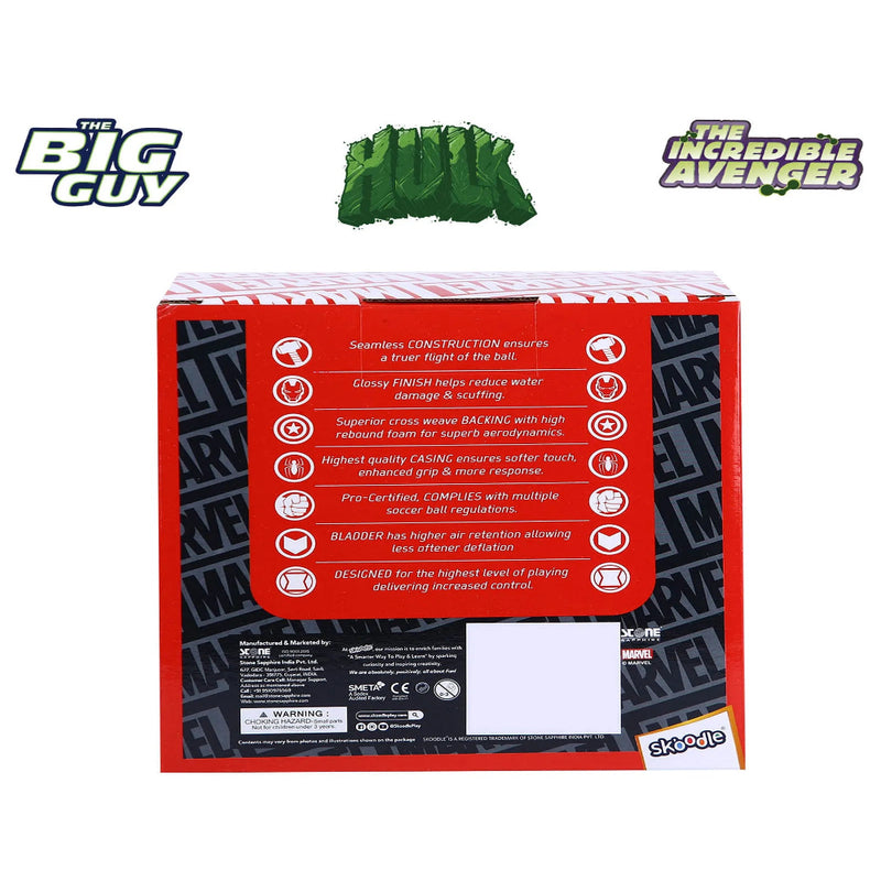 Skoodle Soccer Ball Hulk Size 3 - Green