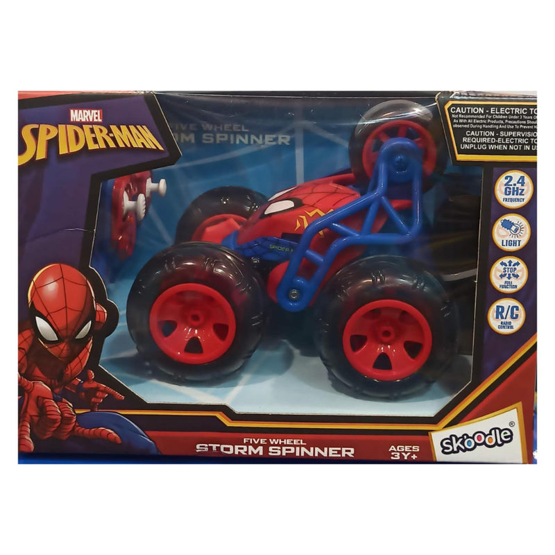Skoodle Spider-Man Five Wheel Storm Spinner