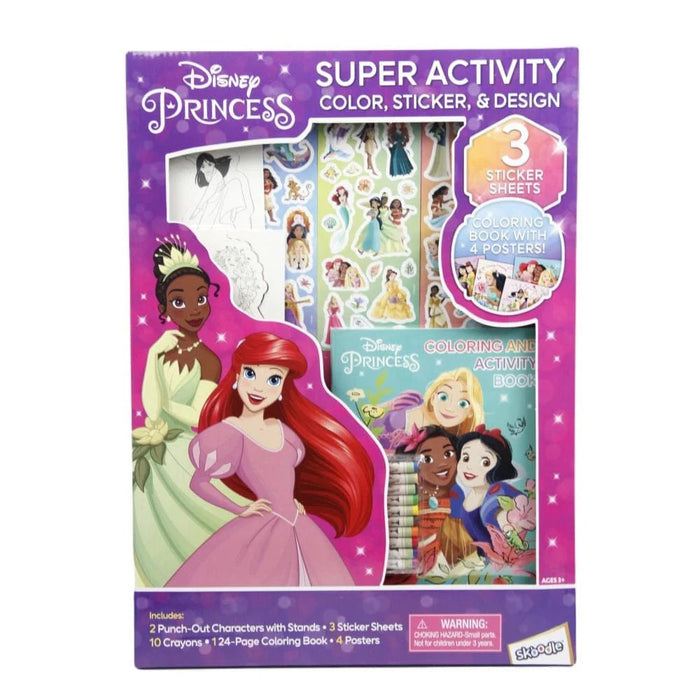 Skoodles Disney Princess Super Activity Set-Arts & Crafts-Skoodle-Toycra