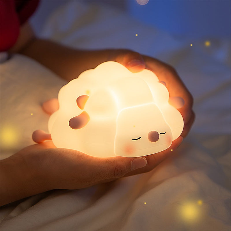 Sleeping Sheep Silicone Night Light