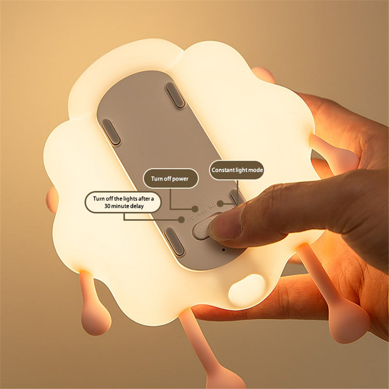 Sleeping Sheep Silicone Night Light