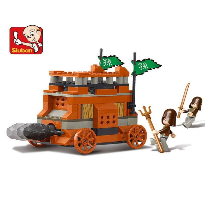 Sluban M38-B0260 Three Kingdoms Red Cliff Construction Blocks Set - 138 Pieces