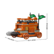 Sluban M38-B0260 Three Kingdoms Red Cliff Construction Blocks Set - 138 Pieces