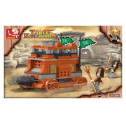 Sluban M38-B0260 Three Kingdoms Red Cliff Construction Blocks Set - 138 Pieces