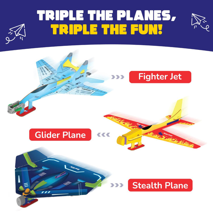 Smartivity Airplanes Launchers set-STEM toys-Smartivity-Toycra