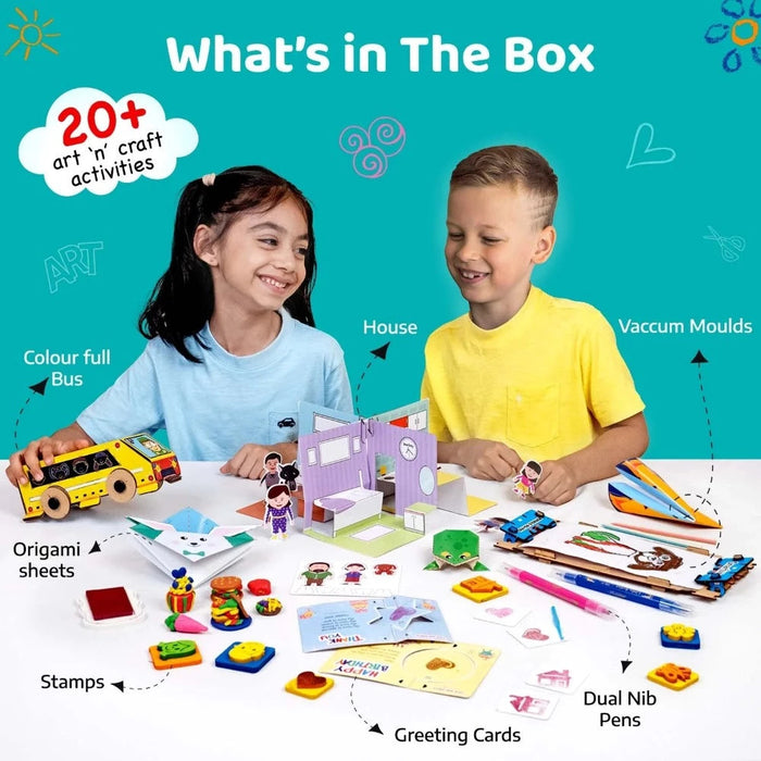 Smartivity Art ‘n’ Craft Studio-Arts & Crafts-Smartivity-Toycra