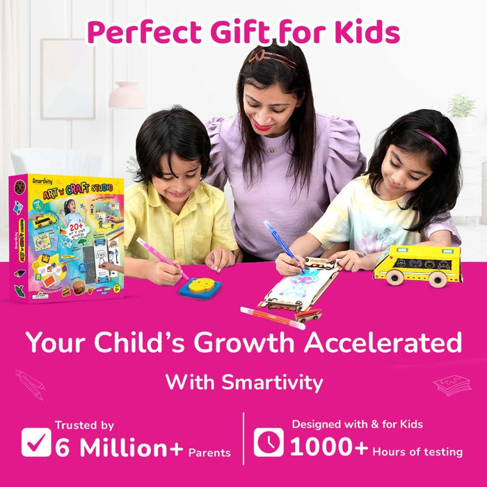 Smartivity Art ‘n’ Craft Studio-Arts & Crafts-Smartivity-Toycra