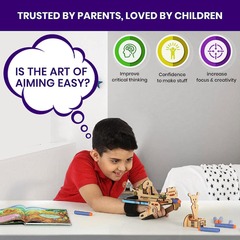 Smartivity Bullseye Bow STEM Educational DIY Fun Toys