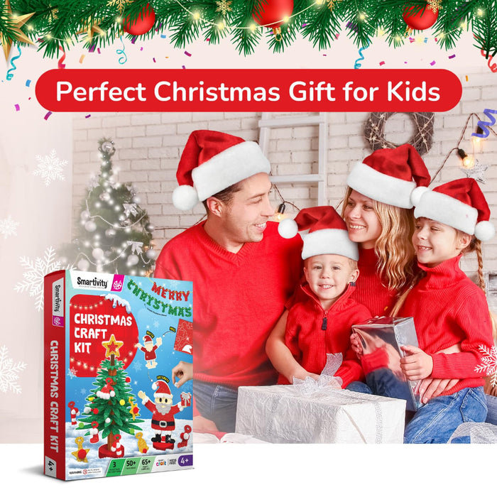 Smartivity Christmas Craft Kit-Arts & Crafts-Smartivity-Toycra