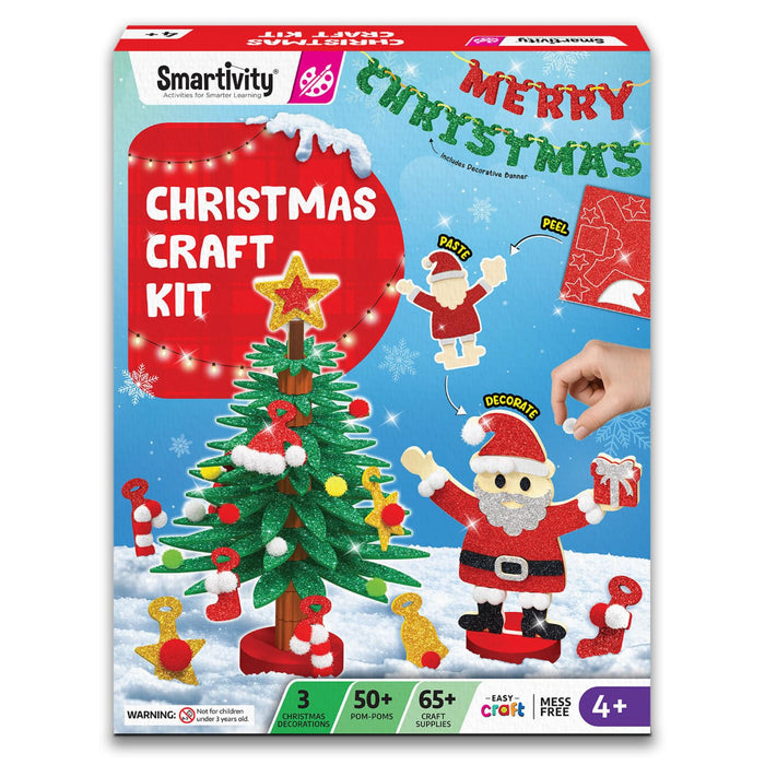 Smartivity Christmas Craft Kit-Arts & Crafts-Smartivity-Toycra
