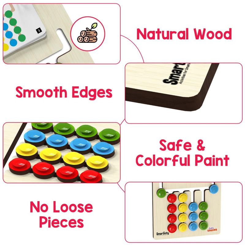 Smartivity Color Coder Brain Exercise Puzzle for Kids