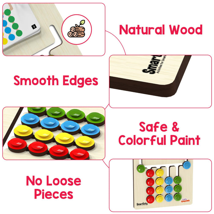 Smartivity Color Coder Brain Exercise Puzzle for Kids-Learning & Education-Smartivity-Toycra