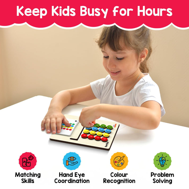 Smartivity Color Coder Brain Exercise Puzzle for Kids