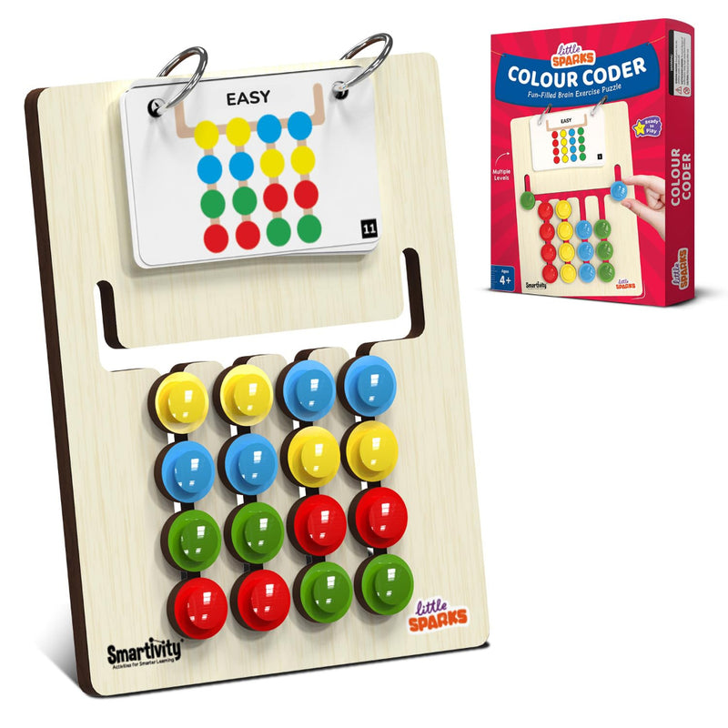 Smartivity Color Coder Brain Exercise Puzzle for Kids