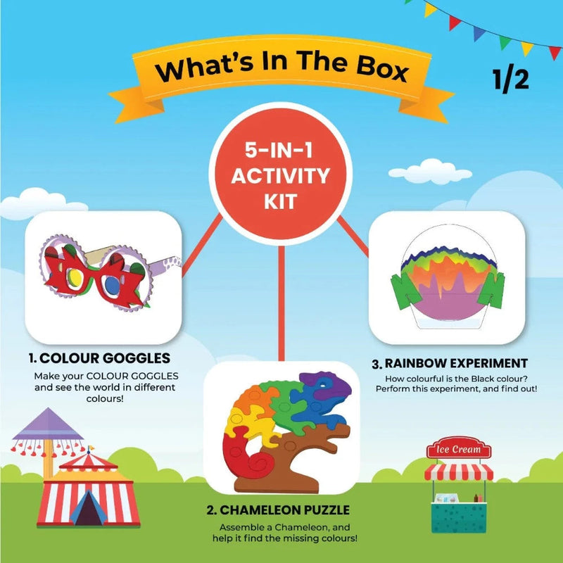 Smartivity Colour Carnival 5 In 1 Activity Kit