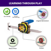Smartivity Crazy Wheels STEM DIY Fun Toys