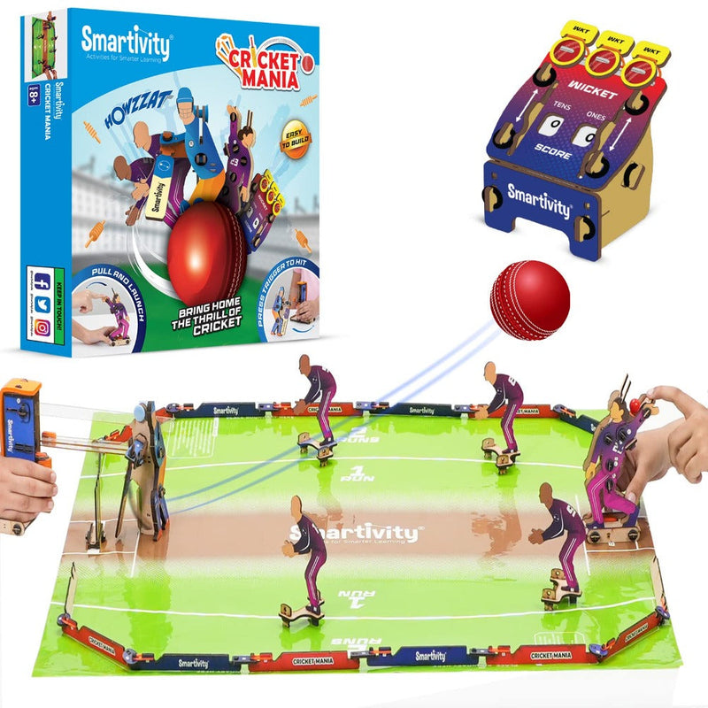 Smartivity Cricket Mania DIY STEM Educational Fun Game