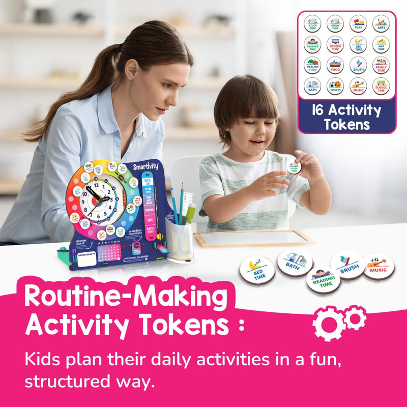 Smartivity DIY Interactive Clock-Kids Games-Smartivity-Toycra