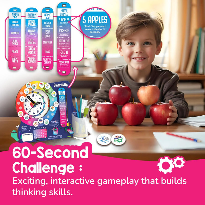 Smartivity DIY Interactive Clock-Kids Games-Smartivity-Toycra