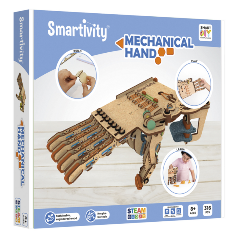 Smartivity DIY Robotic Mechanical Hand STEM Fun Toys