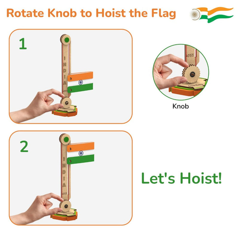 Smartivity DIY Tiranga Flag Hoisting Kit