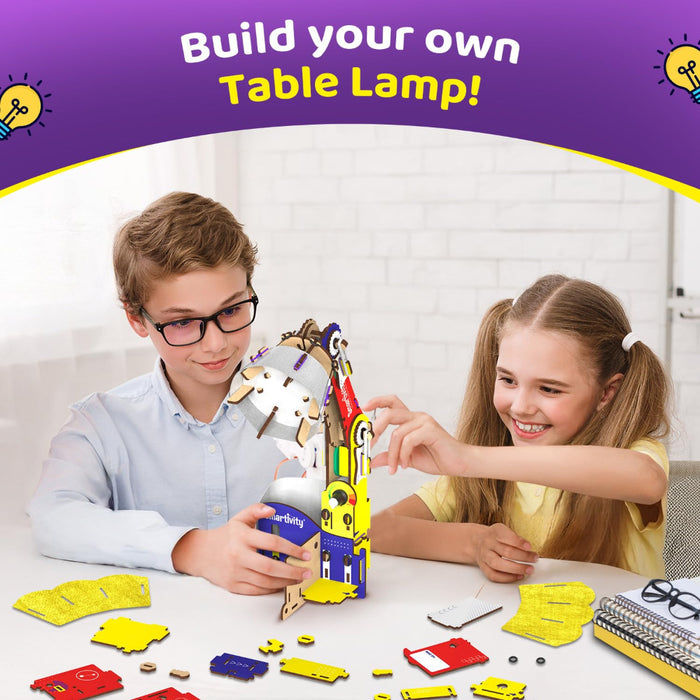 Smartivity Diy Adjustable Table Lamp-Kids Games-Smartivity-Toycra