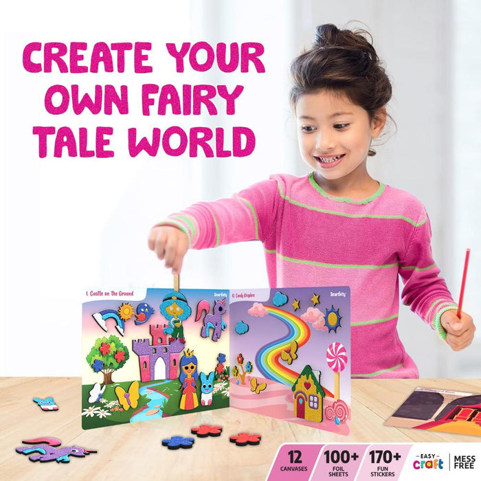 Smartivity Foil Magic - Princess Fairy Tales-Arts & Crafts-Smartivity-Toycra