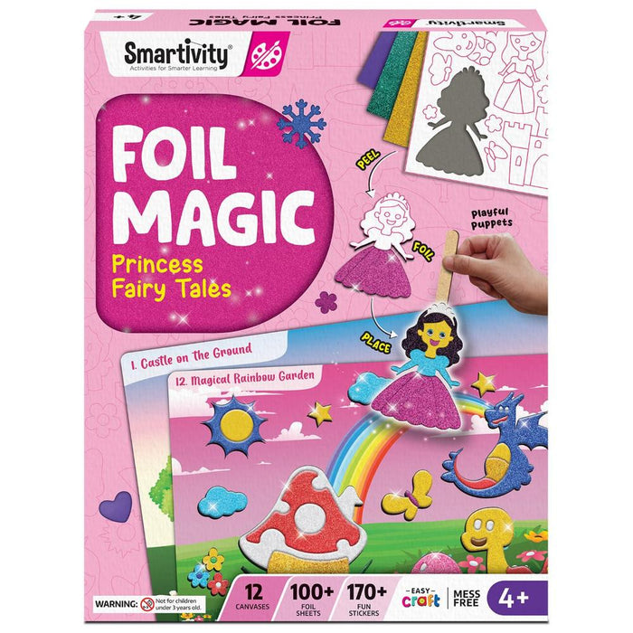 Smartivity Foil Magic - Princess Fairy Tales-Arts & Crafts-Smartivity-Toycra