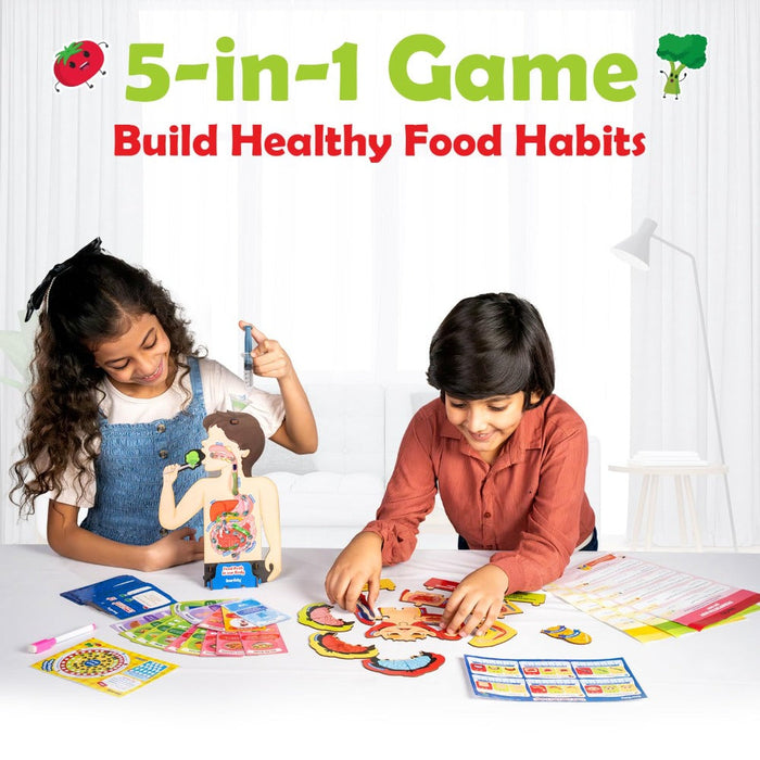 Smartivity Food Body & Nutrition Kit-STEM toys-Smartivity-Toycra
