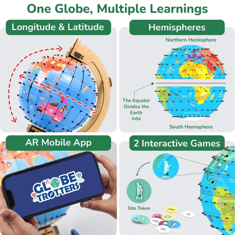 Smartivity Globe Trotters AR STEM DIY Fun Toys Game