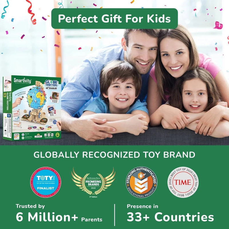 Smartivity Globe Trotters AR STEM DIY Fun Toys Game
