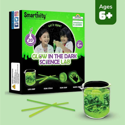 Smartivity Glow Magic Science Experiment Kit for Kids Age 6-14  Birthday Gifts for Boys & Girls