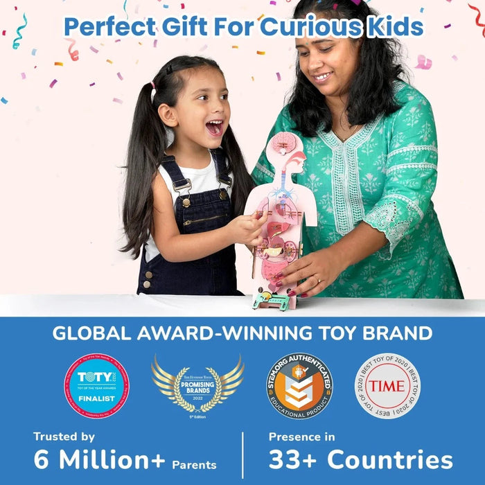 Smartivity Human Body DIY STEM Toy-STEM toys-Smartivity-Toycra