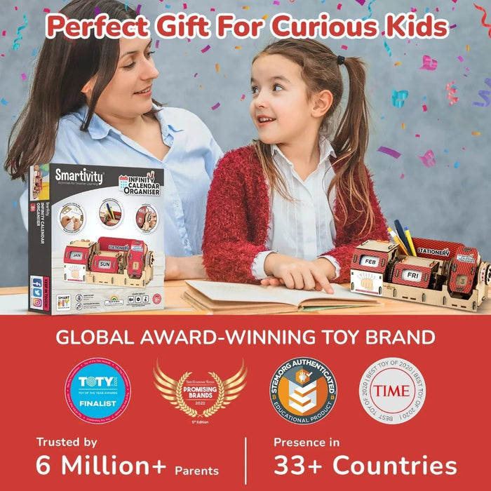 Smartivity Infinity Calendar Organiser — Toycra