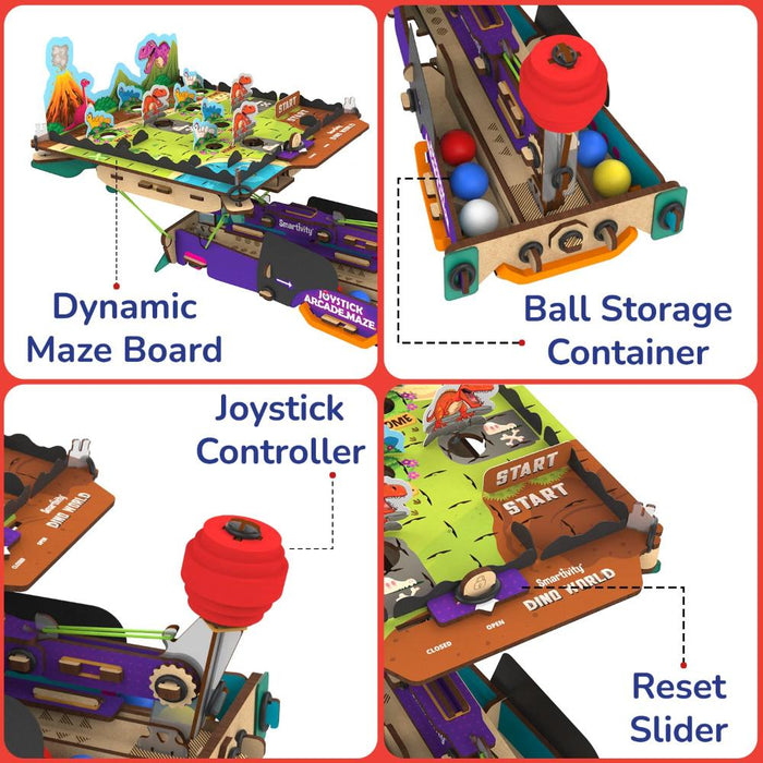 Smartivity Joystick Arcade Maze Toy-STEM toys-Smartivity-Toycra