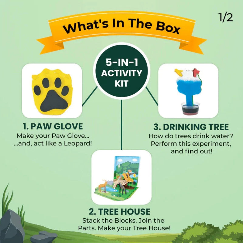 Smartivity Jungle Explorer 5 in 1 Activity Kit