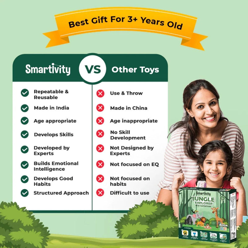 Smartivity Jungle Explorer 5 in 1 Activity Kit