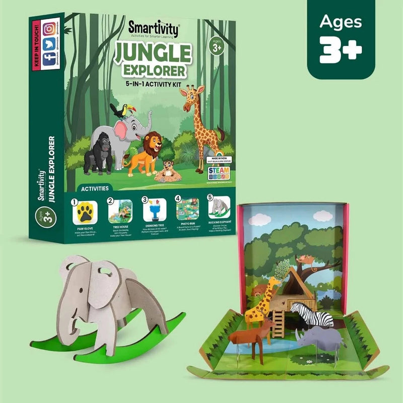 Smartivity Jungle Explorer 5 in 1 Activity Kit