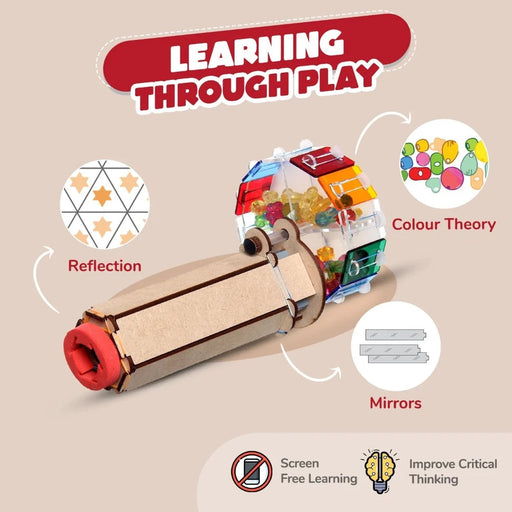 Smartivity Kaleidoscope STEM Educational DIY Fun Toys-STEM toys-Smartivity-Toycra