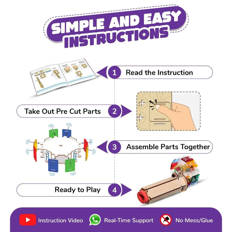 Smartivity Kaleidoscope STEM Educational DIY Fun Toys