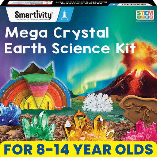 Smartivity Mega Crystal Earth Science Kit-STEM toys-Smartivity-Toycra