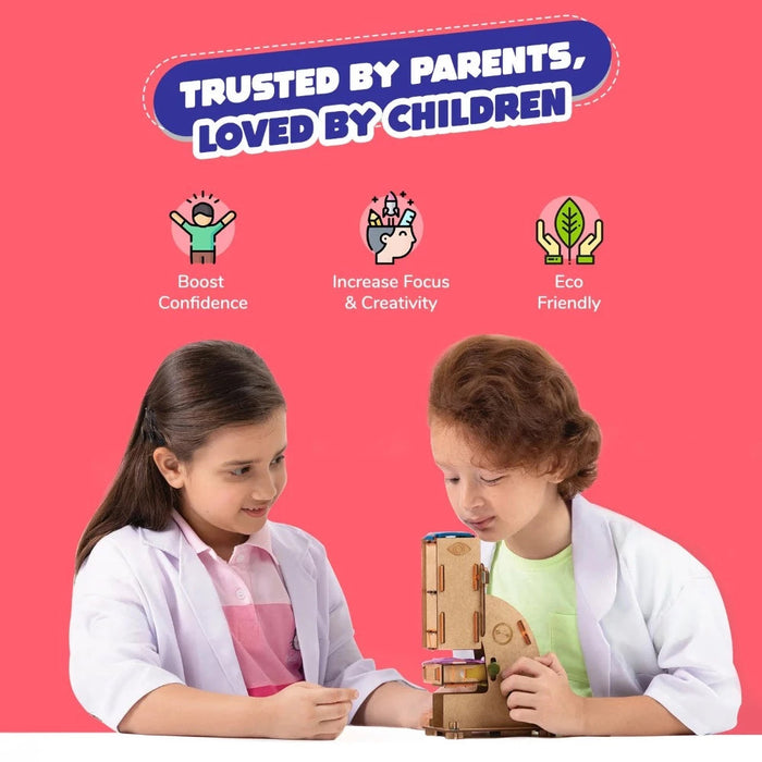 Smartivity Microscope STEM DIY Fun Game — Toycra