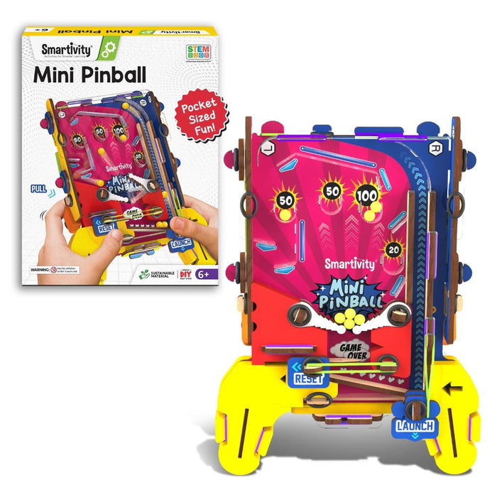 Smartivity Mini Pinball-STEM toys-Smartivity-Toycra