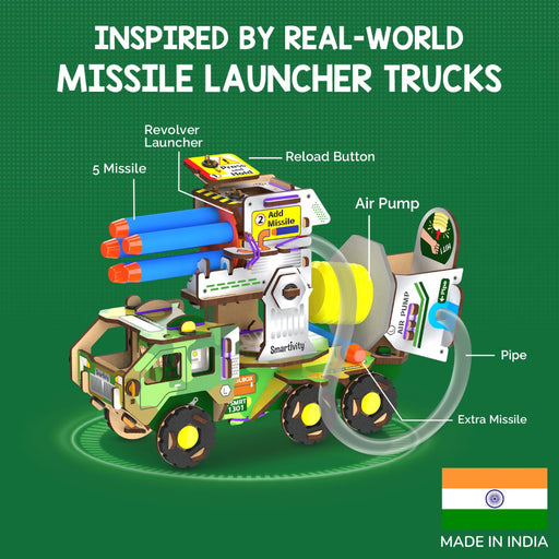 Smartivity Missle Truck-Construction-Smartivity-Toycra