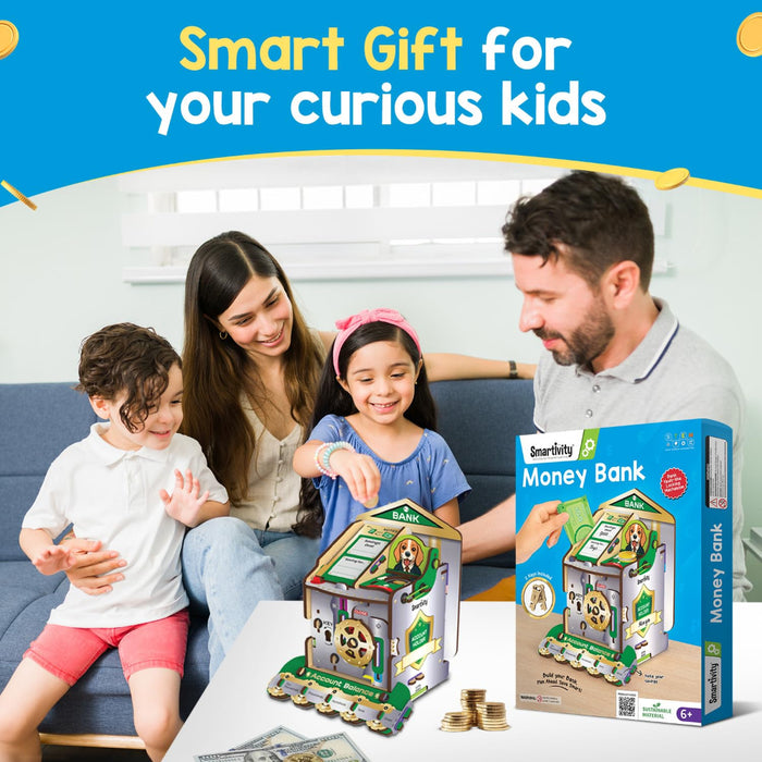 Smartivity Money Bank for Kids-Construction-Smartivity-Toycra