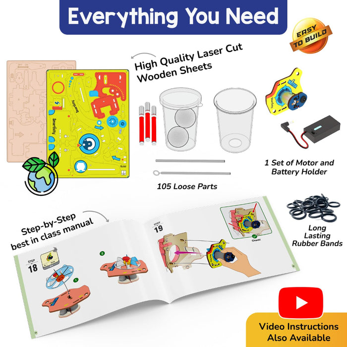 Smartivity Motor Gadgets Kit-STEM toys-Smartivity-Toycra
