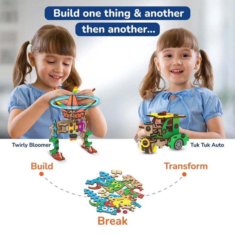 Smartivity Multi-Builds Spin-N-Go Kit