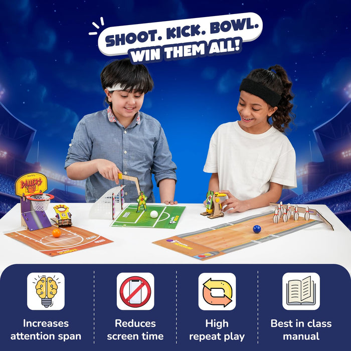 Smartivity Multi Sports Kit-Learning & Education-Smartivity-Toycra