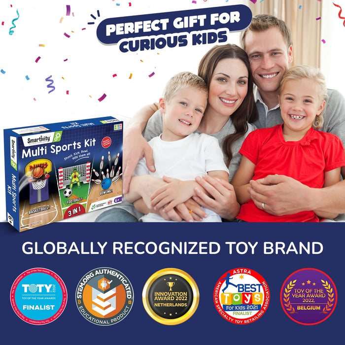 Smartivity Multi Sports Kit-Learning & Education-Smartivity-Toycra