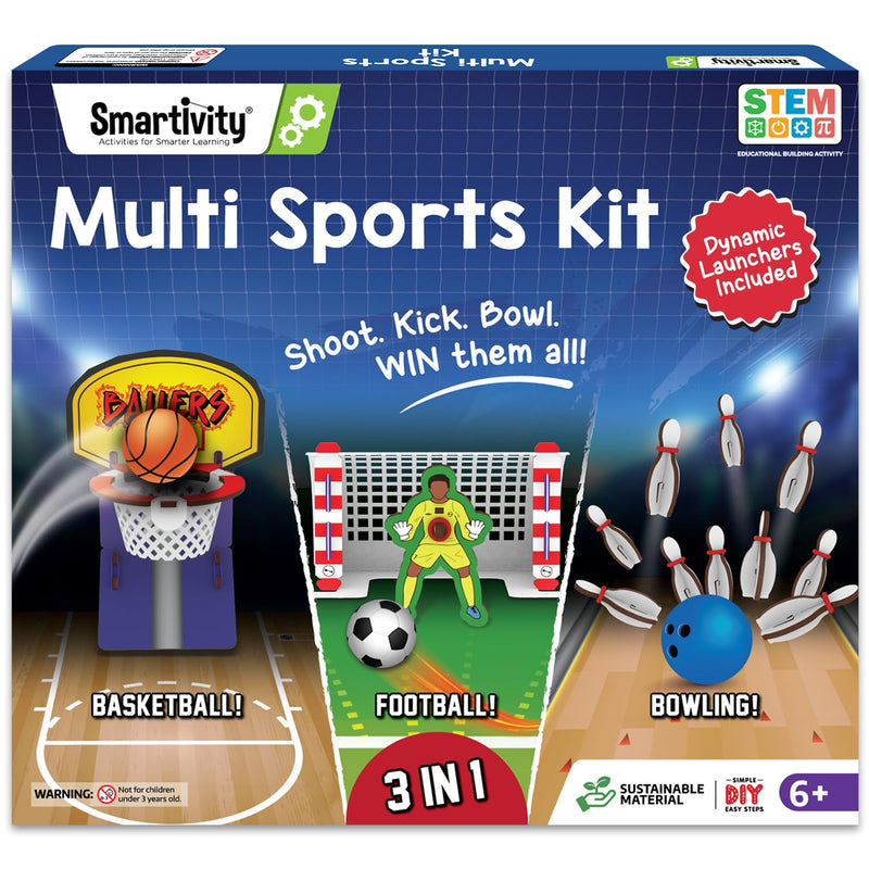 Smartivity Multi Sports Kit-Learning & Education-Smartivity-Toycra